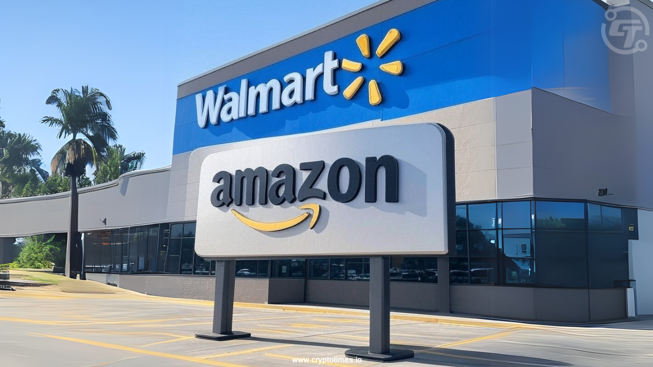 Walmart & Amazon Explore Crypto Payments…